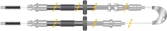 MGA CF5208 Cable, parking brake